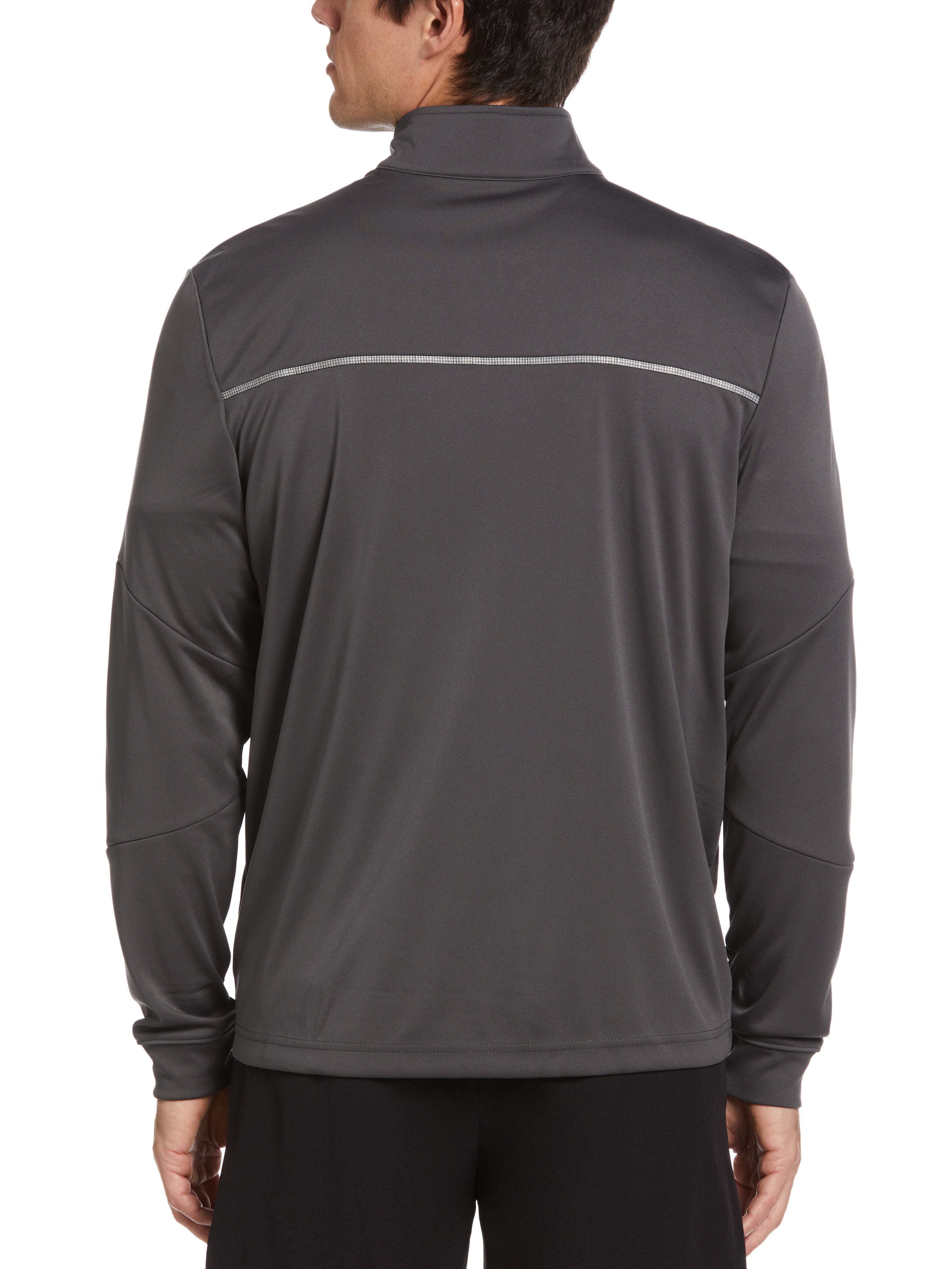Men's Water Repellent 1/4 Zip Mock Neck Pullover - Lightweight Quick-Dry Outdoor Fleece Jacket for Hiking, Camping & Casual Wear
