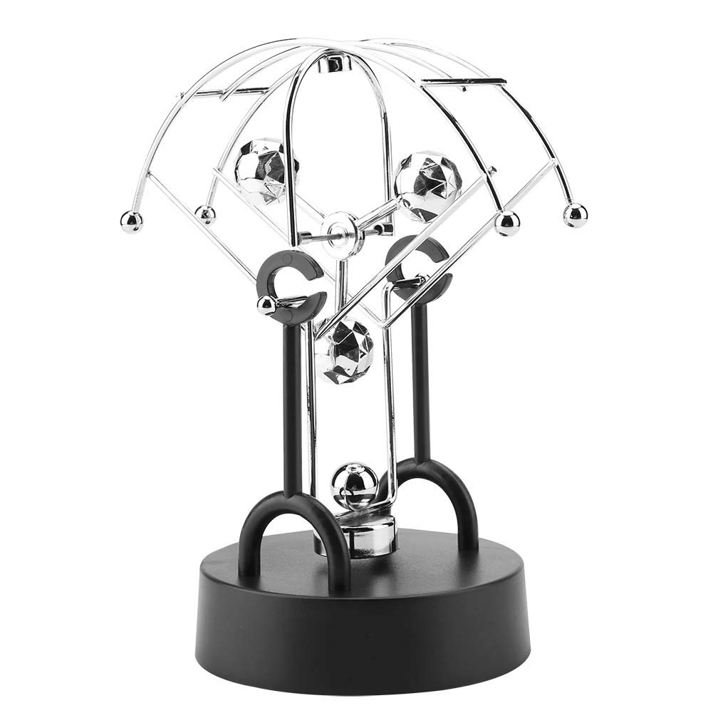 Wal Front Desk Toy - Electronic Swinging Shake Wiggle Device for Stress Relief, Perpetual Motion Decor for Home & Office Desk Table (#B102) - Perfect for Anxiety Relief, Focus Aid & Fun Desk Accessory
