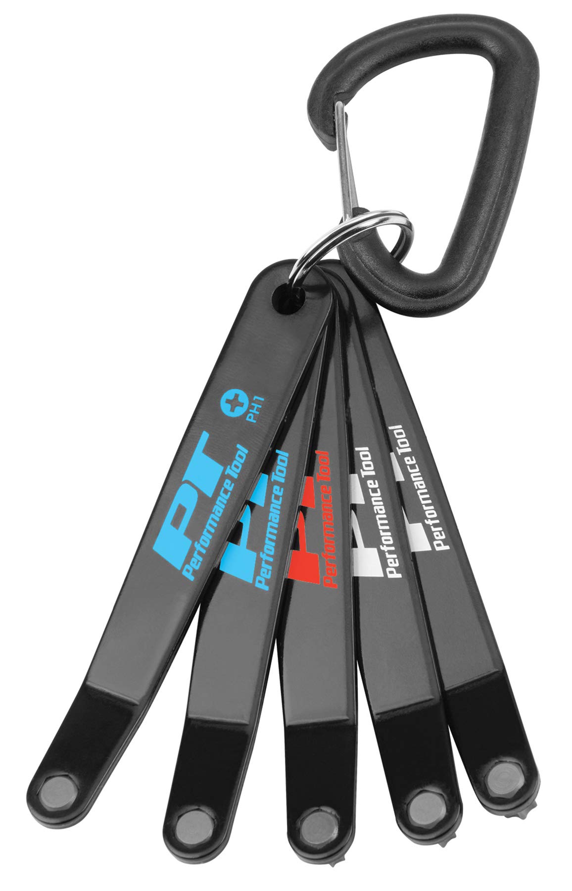 Performance Tool W30977 Low Profile Offset Screwdriver Set - 5 Piece Corrosion-Resistant Steel Handles for Tight Spaces - Perfect for Automotive, Electronics & DIY Home Repairs - Compact Storage Case Included