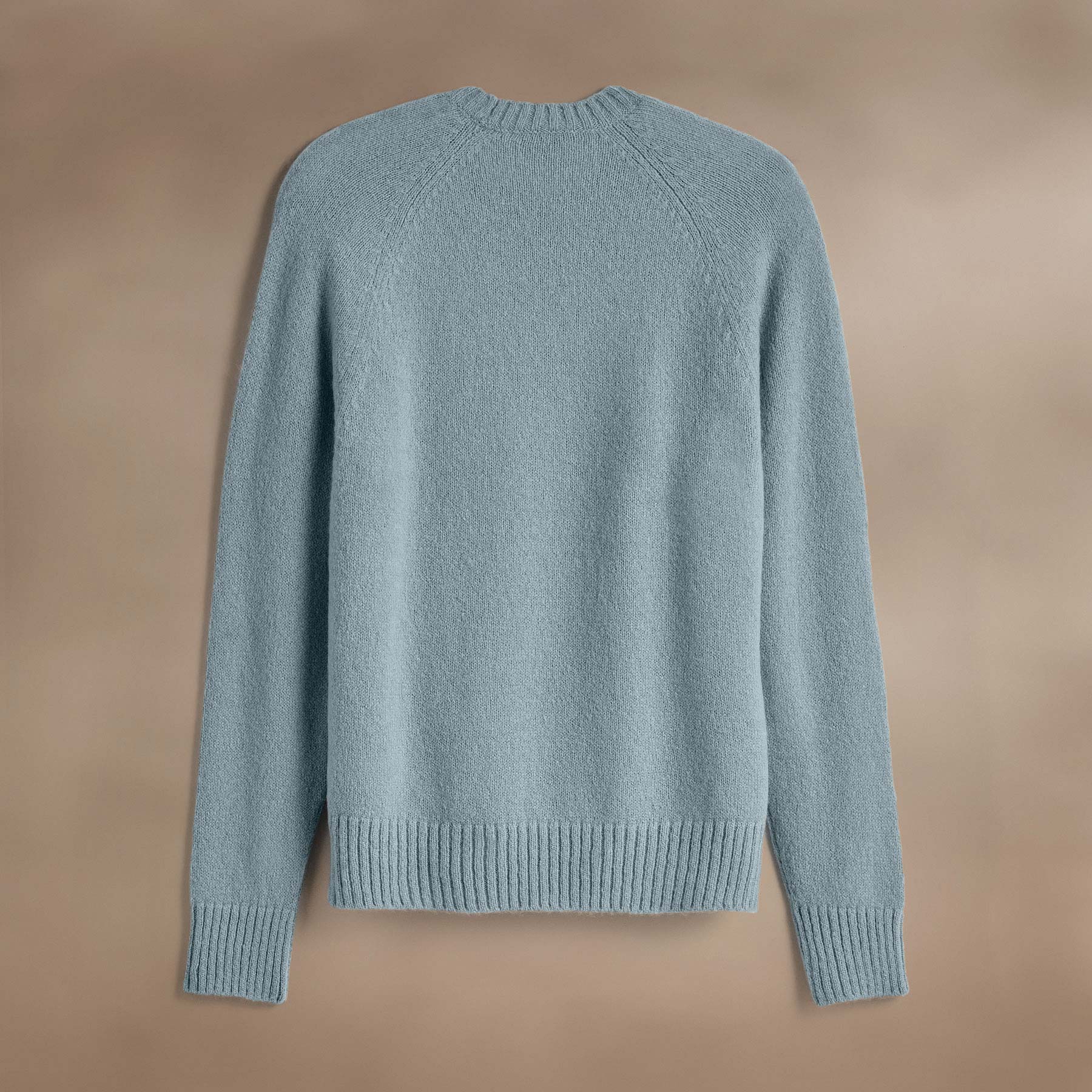 Lightweight Textured Cashmere Crew Neck Sweater in Azure Blue | Soft & Warm Winter Pullover for Women | Perfect for Office, Casual Outfits & Holiday Gatherings