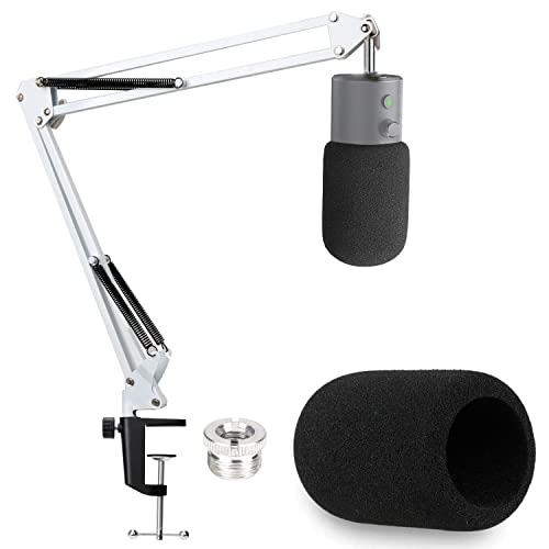 White razerX boom arm