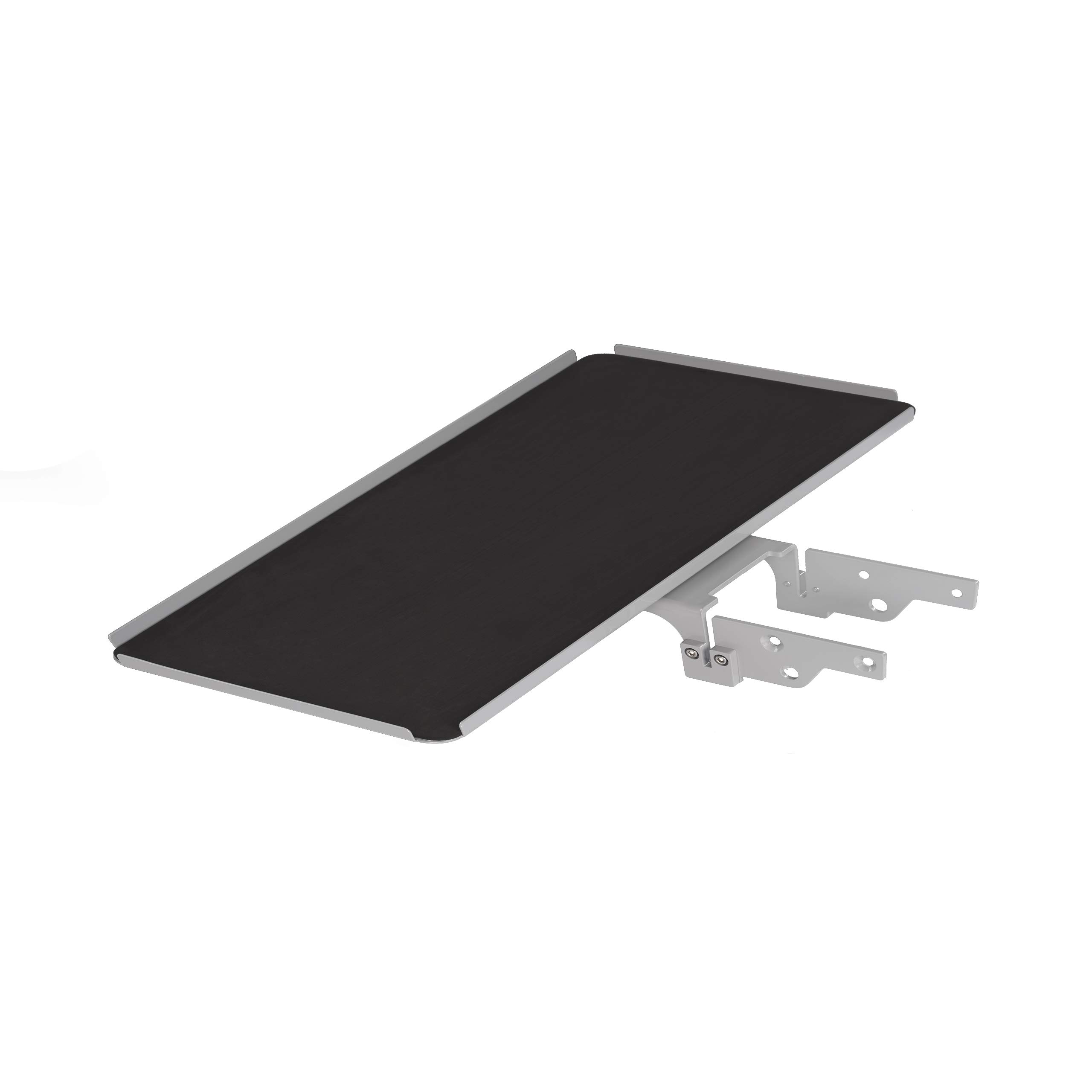 UPLIFT Desk Extension - Gray CPU Holder Adapter for Computer Workstations | Ergonomic Office Desk Accessory for Home & Office Workspaces