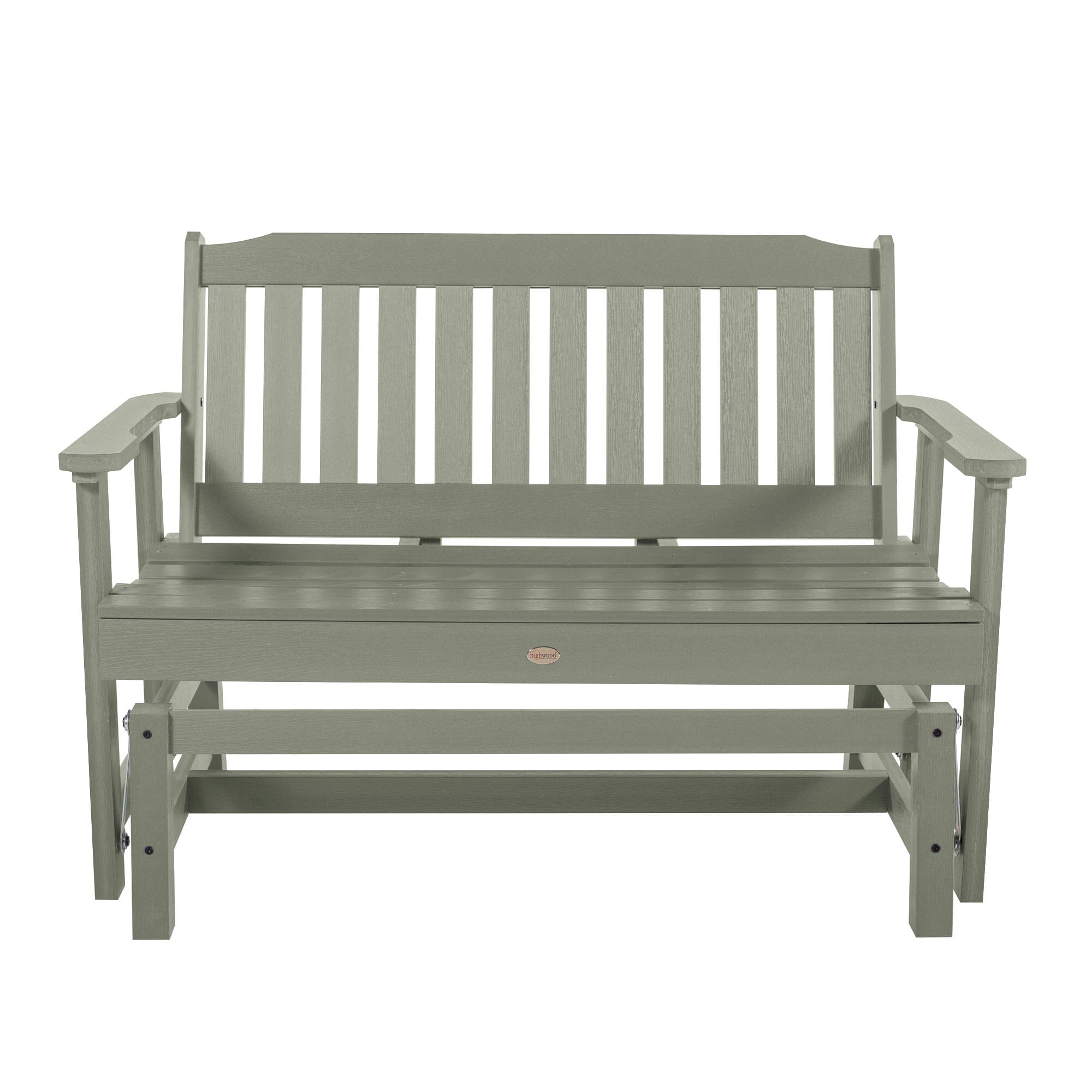 Lehigh 4ft Garden Gliding Bench - Outdoor Patio Swing Bench for Backyard, Porch, and Garden Relaxation | Weather-Resistant & Comfortable Seating