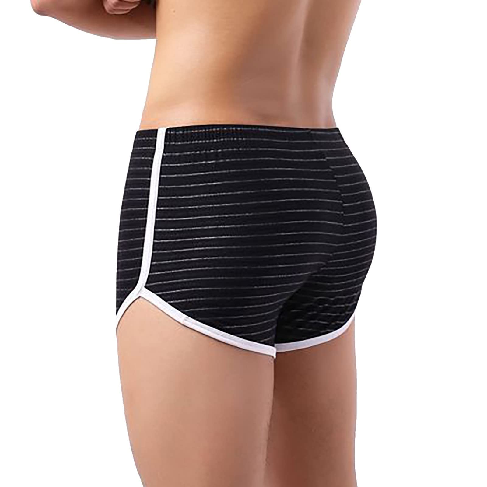 QIFLY Men's Boxer Shorts - Stretch Cotton Breathable Underwear with Pouch Support, Low Rise Loose Fit Trunks for Everyday Comfort | Perfect for Workout, Sleep & Daily Wear
