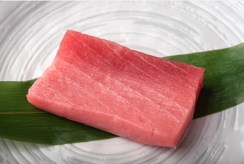 Premium Wild-Caught Saku Ahi Tuna Blocks - Center-Cut, Frozen (6 x 12 oz) | New York Steak & Seafood | Perfect for Sushi, Poke Bowls & Grilling