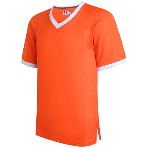 White Neck-orange Jersey