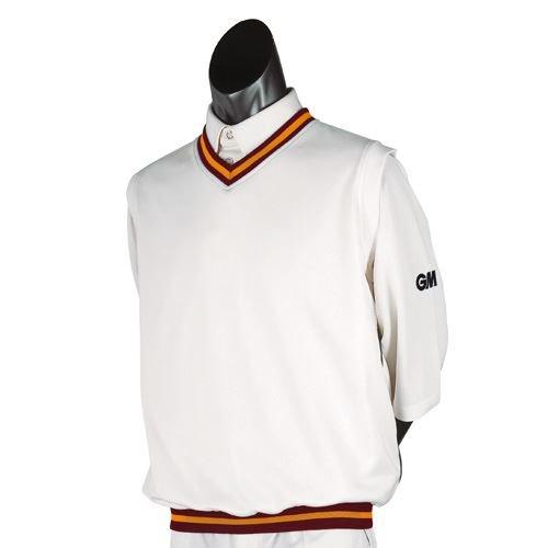 Gunn & Moore Teknik Trimmed Cricket Slipover - Lightweight & Breathable Cricket Jersey for Practice & Matches - Perfect for Fielding & Batting Sessions