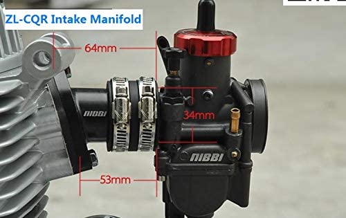 Nibbi Racing Carburetor & Intake Kit for 250cc Motorcycles - High Performance Upgrade for Dirt Bikes, ATVs & Off-Road Vehicles