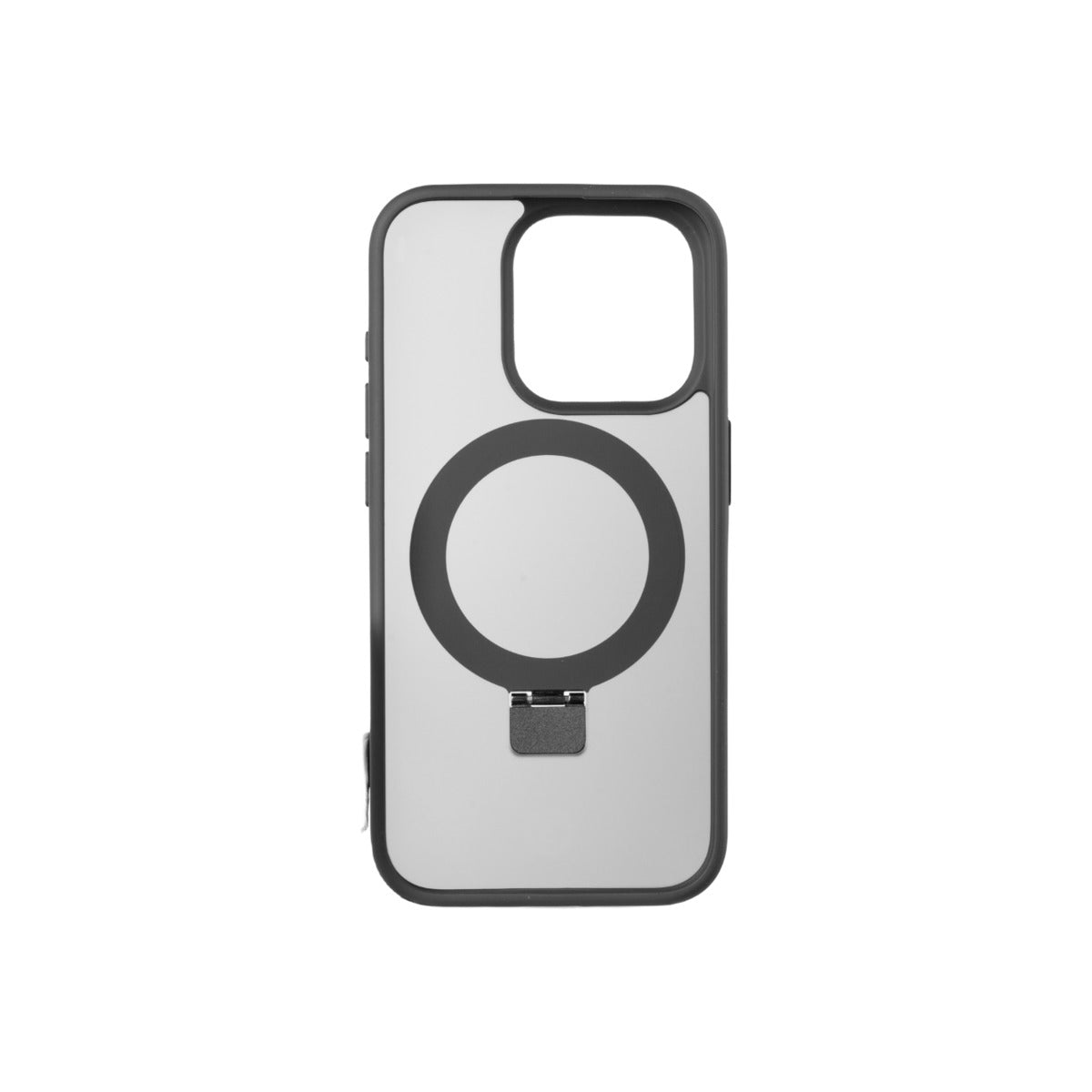 3sixT Neo Stand for Apple iPhone 15 Pro - Premium Phone Holder in Black | Perfect for Desk, Car & Nightstand Use