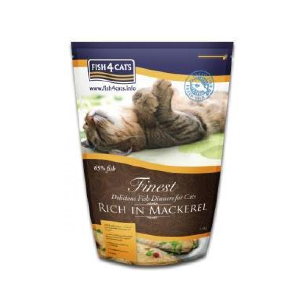 Premium Mackerel Dry Cat Food - High Protein, Grain-Free Recipe for Adult Cats - Perfect for Indoor & Outdoor Cats, Supports Healthy Skin & Coat