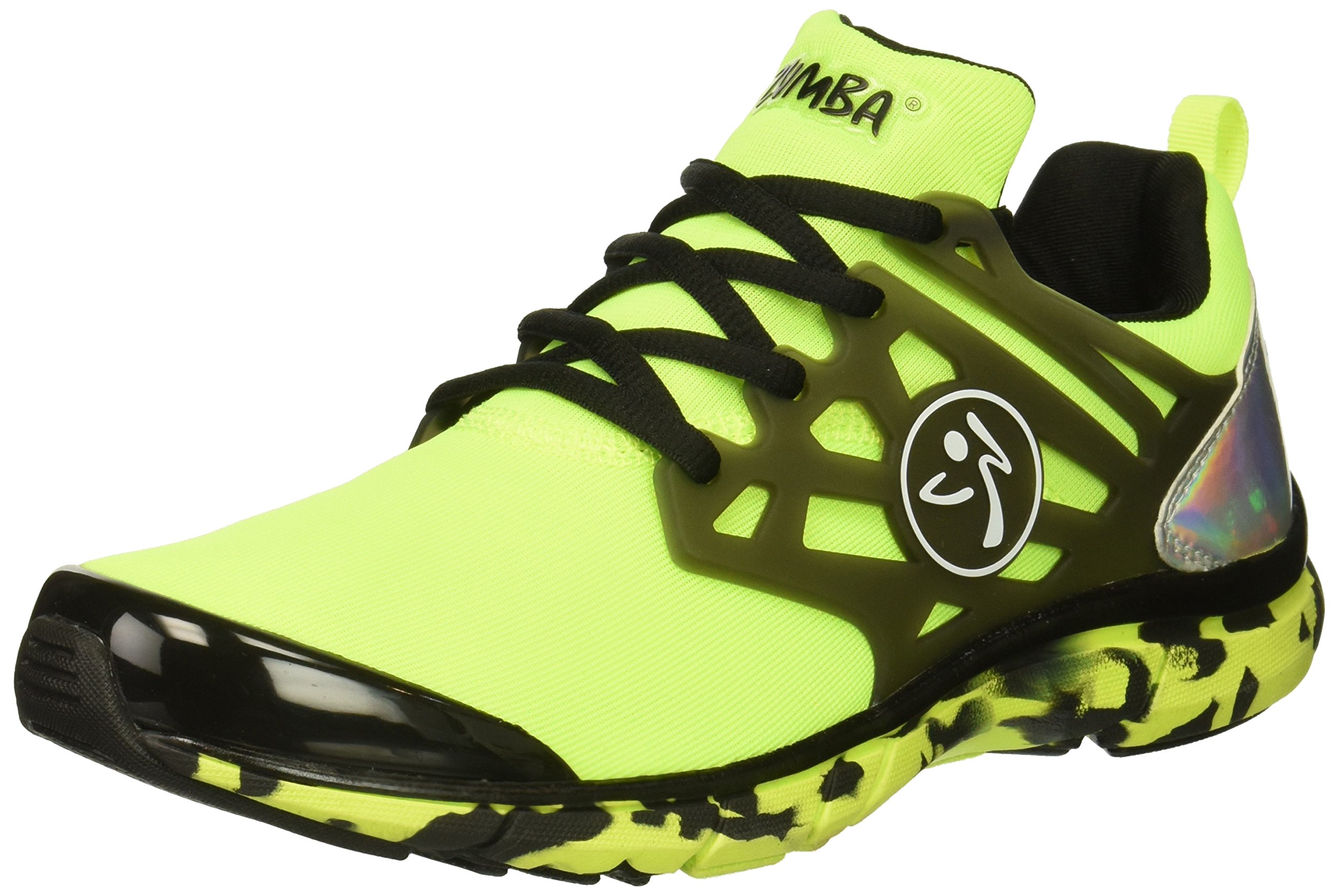 Zumba Women's Fly Fusion Athletic Dance Workout Sneakers with Compression Cushioning - Perfect for Dance Fitness, Aerobics & Studio Classes