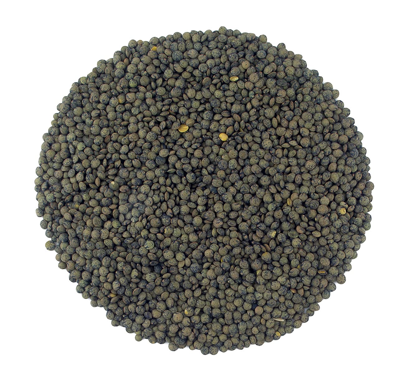 Organic French Green Lentils Whole Raw - Non-GMO, High Fiber, Bulk 25LB - Perfect for Soups, Salads & Healthy Meal Prep