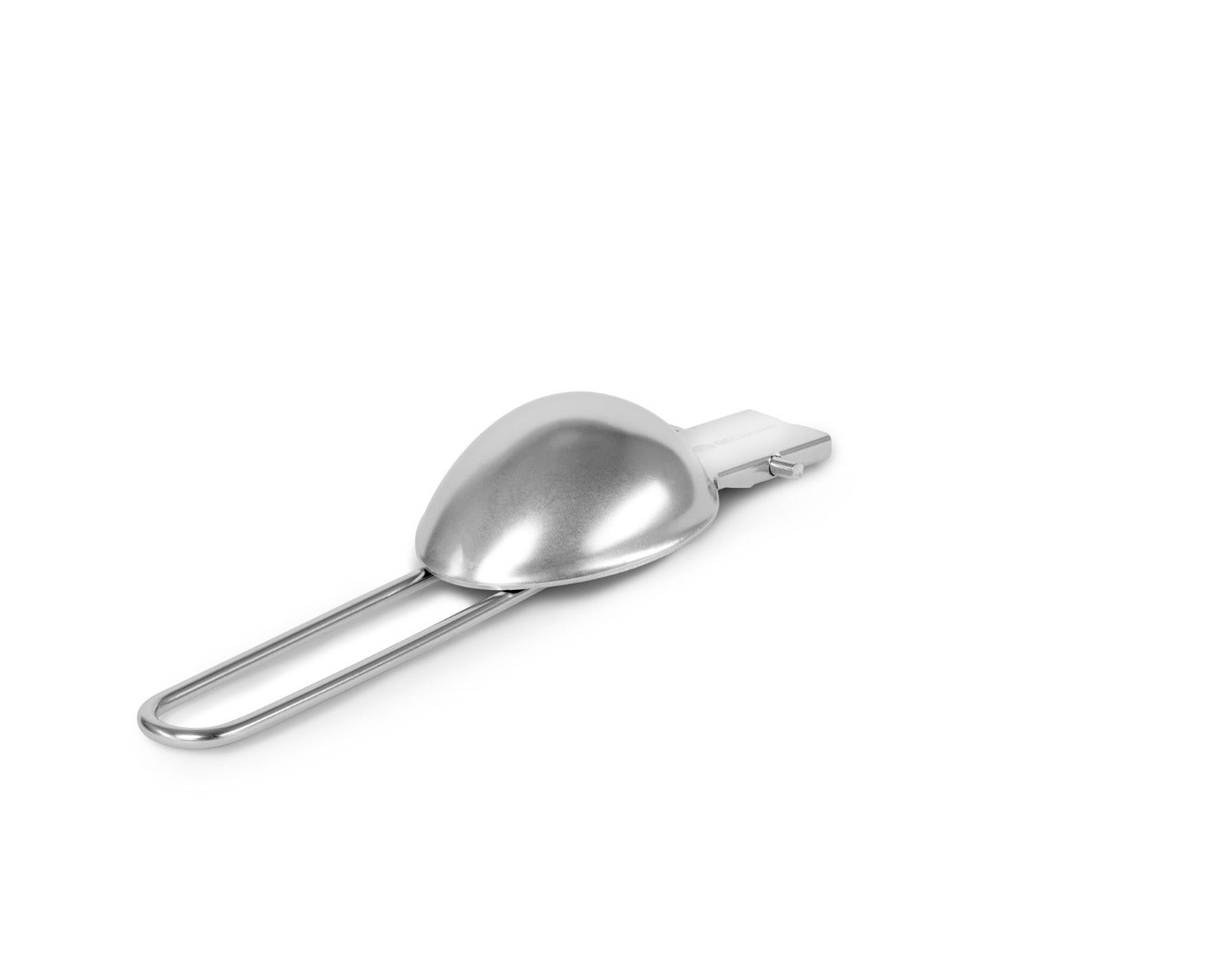 Foldable Silicone Cooking Spoon - Heat-Resistant Kitchen Utensil for Stirring, Mixing & Serving - Perfect for Cooking, Baking & Camping
