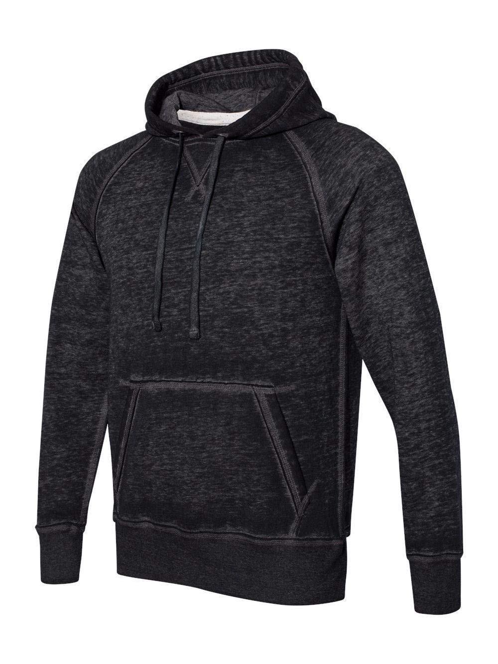 Vintage Distressed Pullover Hooded Sweatshirt for Men & Women | J America Retro Style Hoodie | Perfect for Casual Wear, Street Fashion & Outdoor Activities