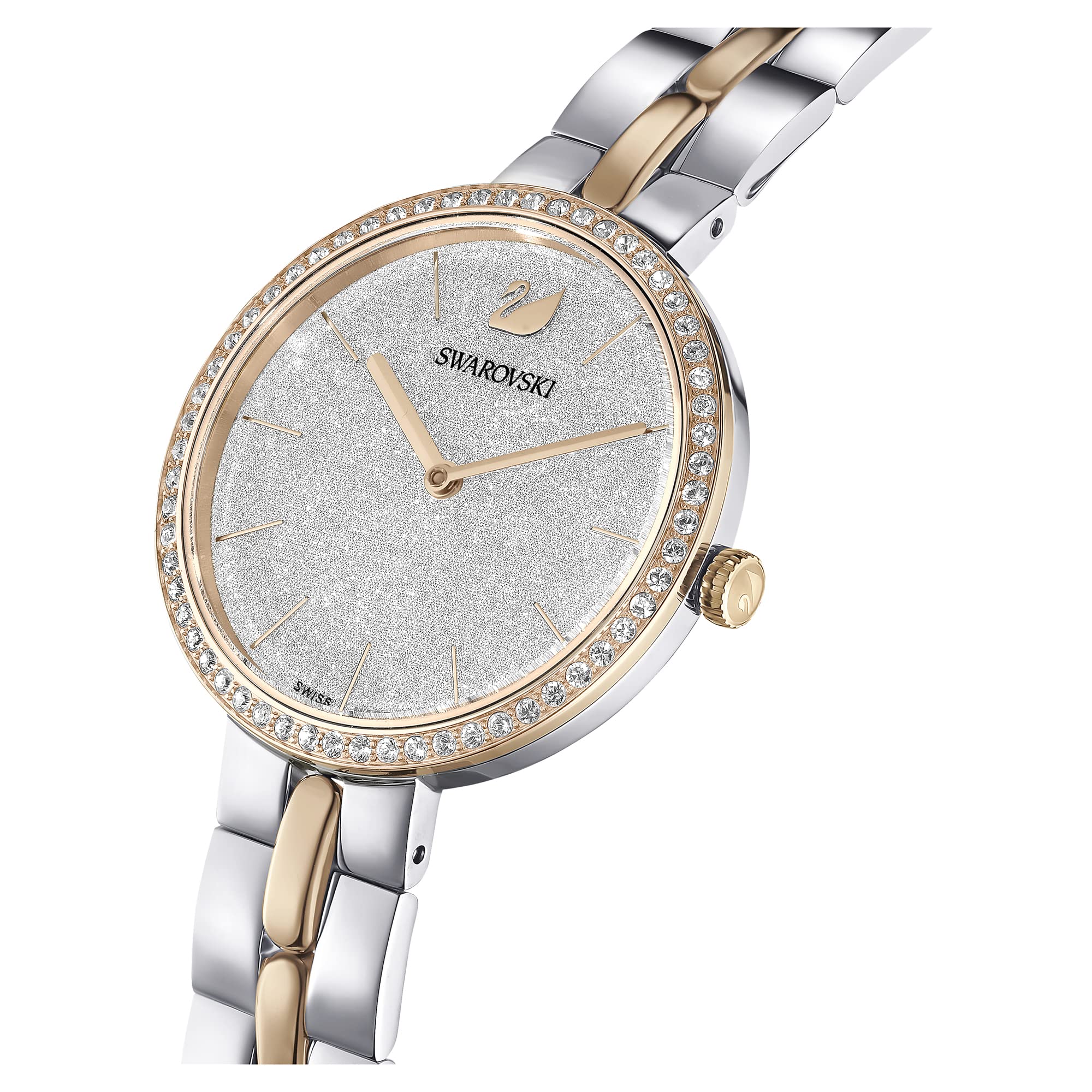 SWAROVSKI Women's Cosmopolitan Crystal Watch - Luxury Crystal-Encrusted Timepiece for Women | Elegant Accessory for Formal Events, Office Wear & Special Occasions