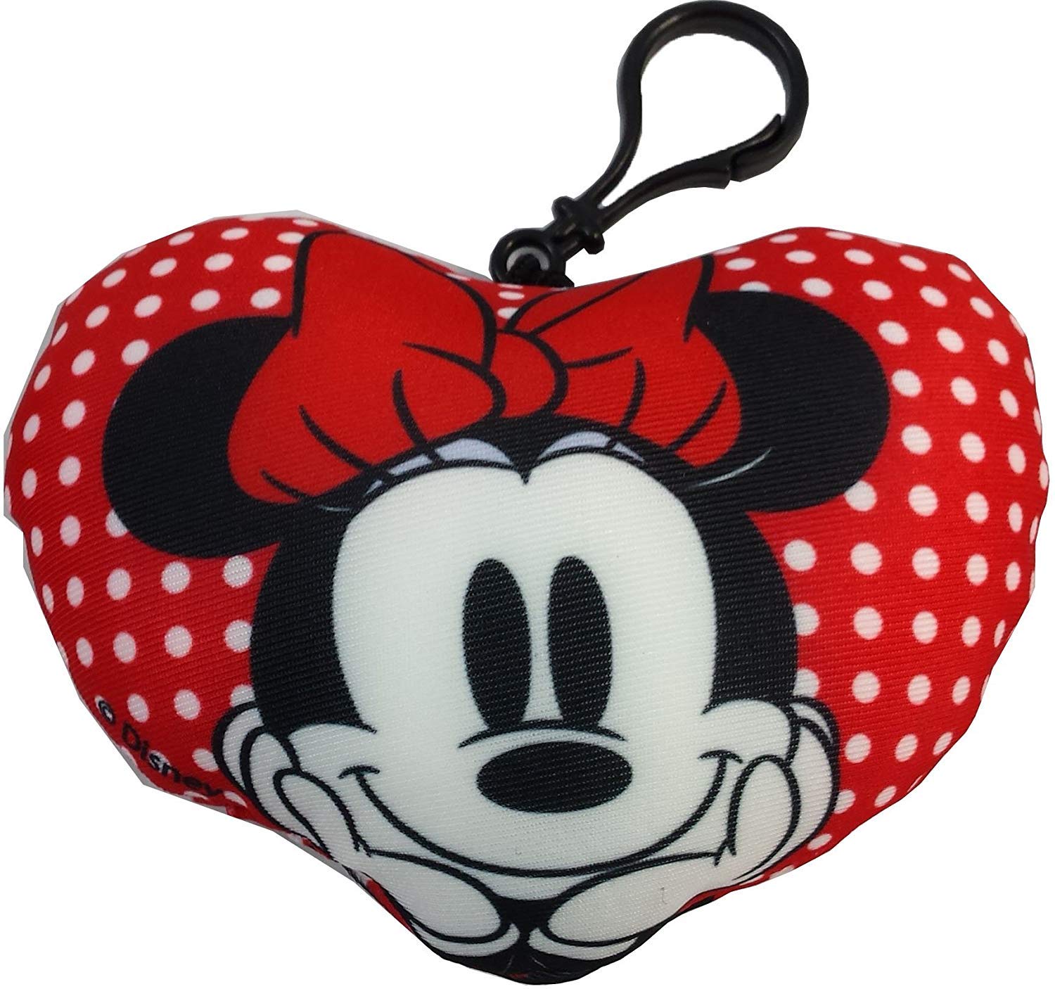 Disney Minnie Mouse Squishy Keychain for Girls - Soft & Cute Plush Toy Keyring for Backpacks, Purses & School Bags