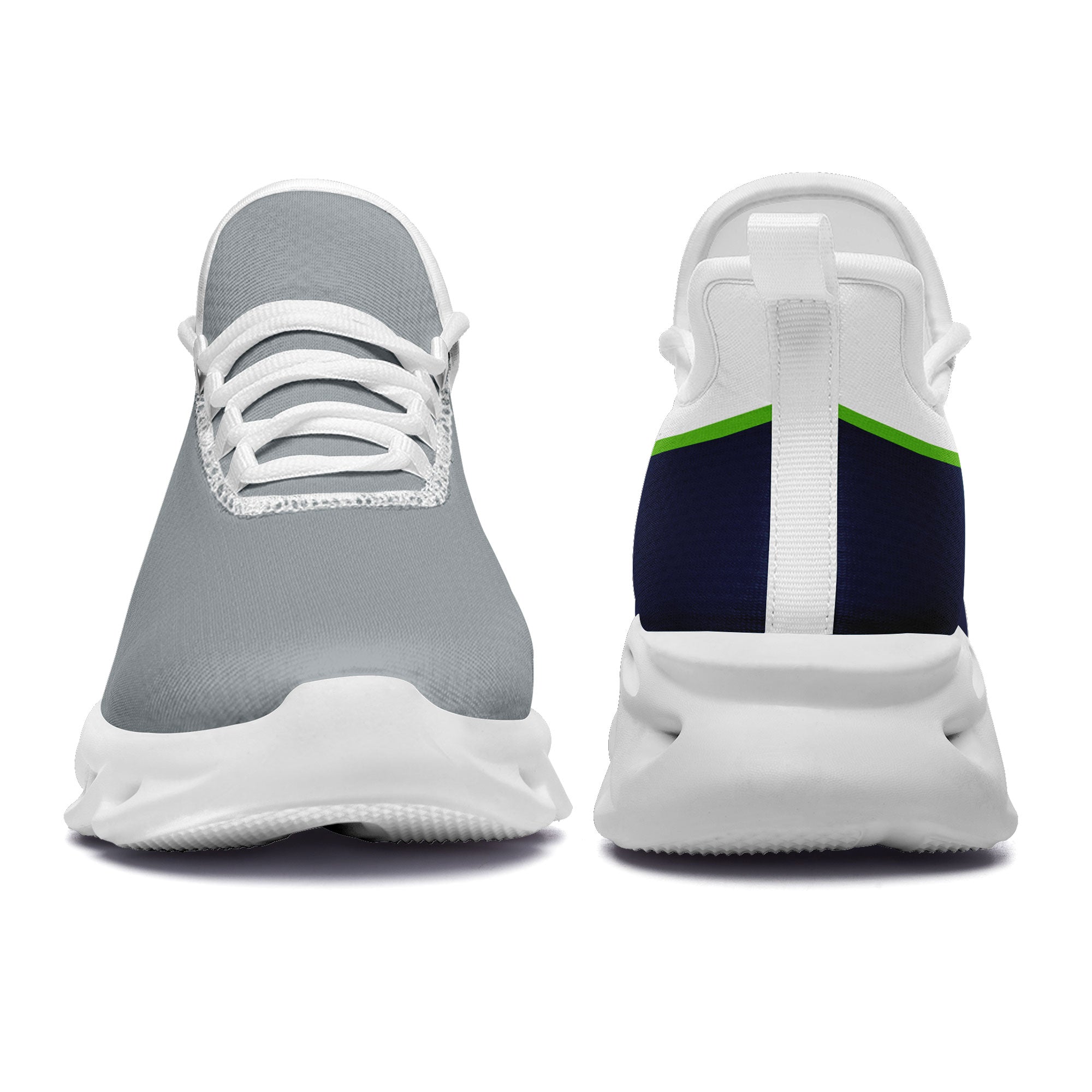 Custom Grey & Blue MaxSoul Jersey Shoes and Hat Combo - Personalized Sports Outfit for Men & Women | Perfect for Running, Gym Workouts & Streetwear Fashion