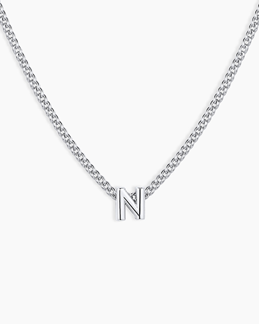 Wilder Mini Alphabet Necklace - Personalized Initial Pendant Jewelry for Women | Perfect Gift for Birthday, Anniversary & Everyday Wear