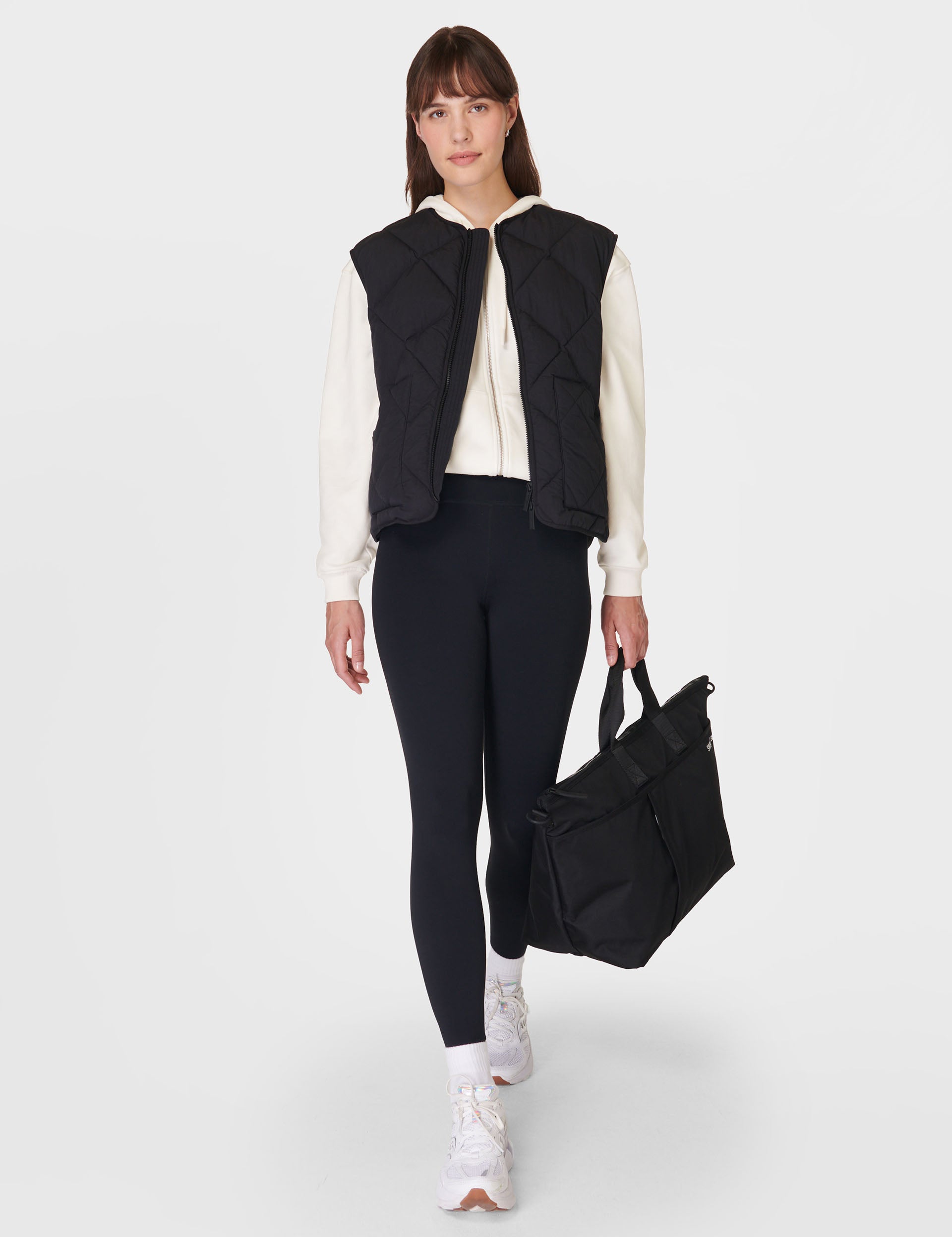 On the Move Gilet Vest for Men & Women - Lightweight Black Puffer Vest for Outdoor Activities, Travel & Casual Wear
