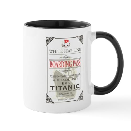 White/Black Inside - Titanic Mugs