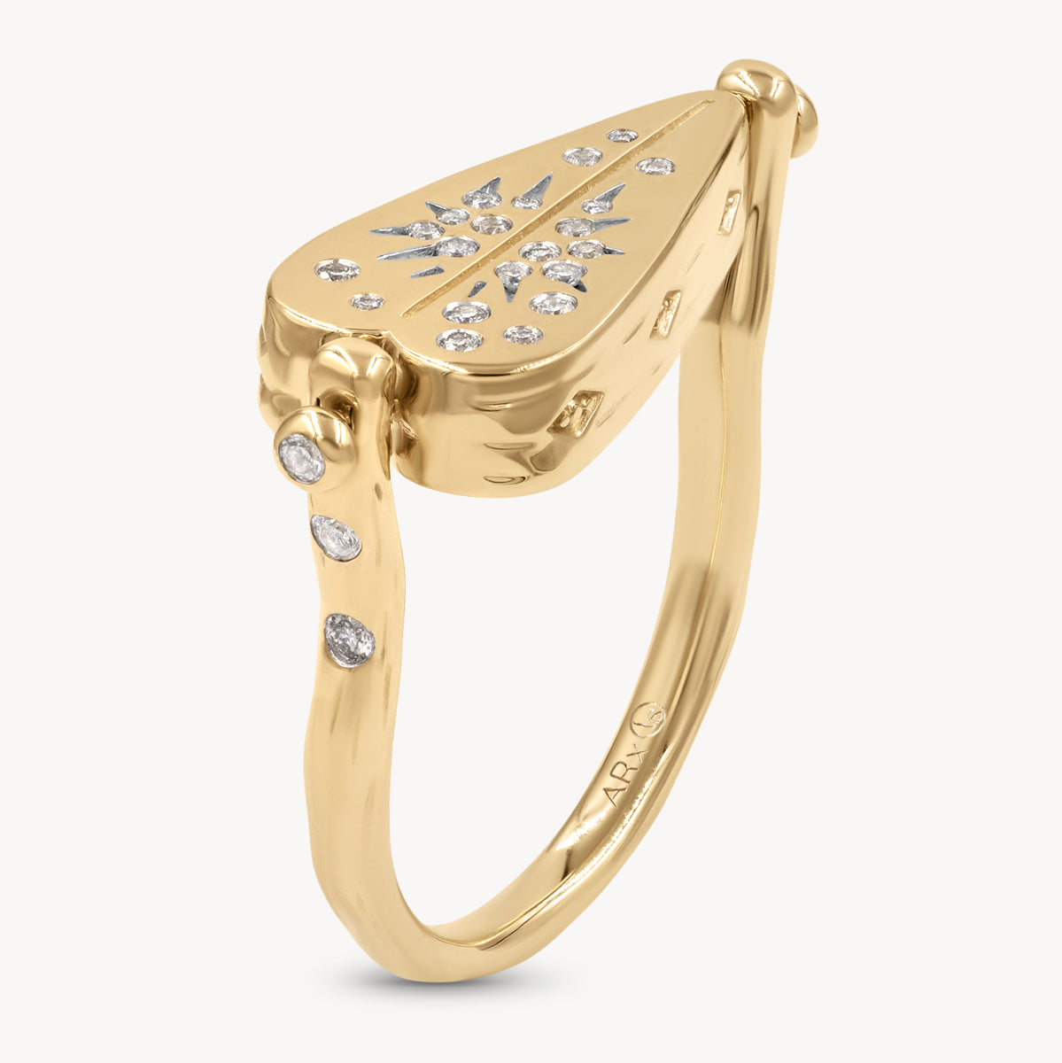 Wild Heart Flip Ring - Dainty Adjustable Stackable Ring for Women - Perfect for Layering, Gifts & Everyday Wear