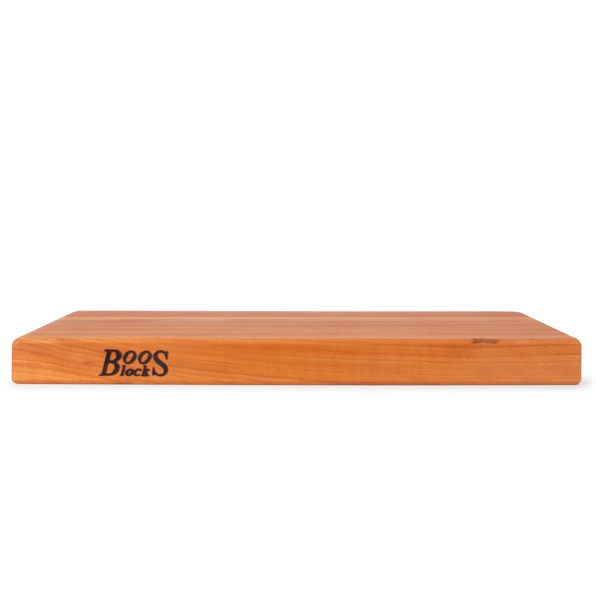 John Boos Block R-Board Reversible Wood Cutting Board - 24x18x1.5 Inch Cherry Wood - Premium Kitchen Cutting Board for Chefs & Home Cooking - Perfect for Meat, Vegetables & Food Prep