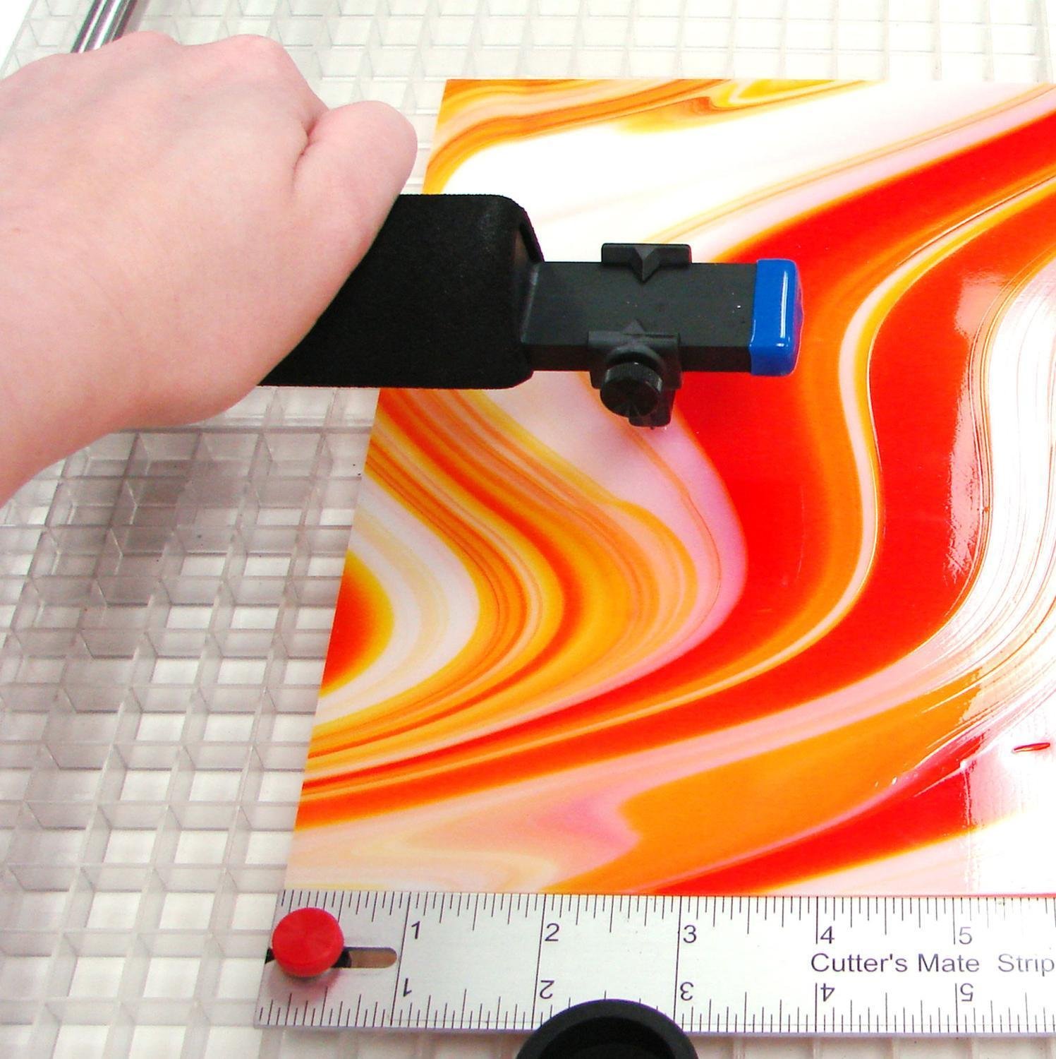 Creator's Strip Pro Attachment for The Cutter's Mate Glass Cutter Machine - Compatible Replacement Part for DIY Glass Cutting Projects (Slide Bar & Waffle Grids Sold Separately) - Perfect for Stained Glass, Mosaic Art, and Home Improvement Projects