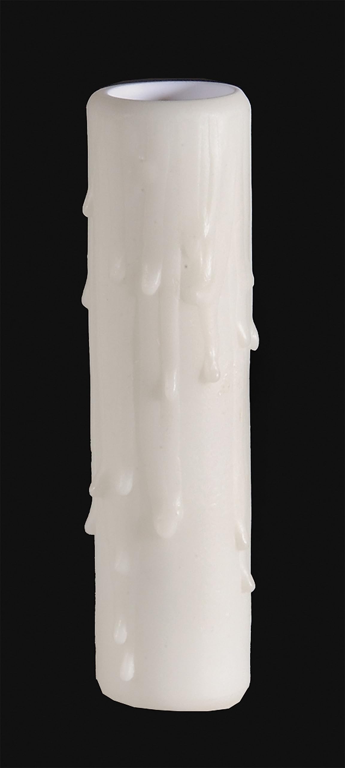 B&P Lamp® 3.5 Inch Gold Poly Candle Cover with Candelabra Base - Perfect for Chandeliers, Table Lamps & Home Decor Lighting
