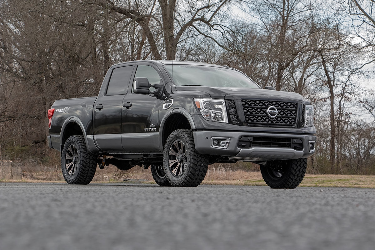 Nissan Titan 3 Inch Lift Kit with N3 Shocks | Compatible with 2WD/4WD Models (2004-2024) | Part# 83430 | Off-Roading & Truck Enhancement Upgrade