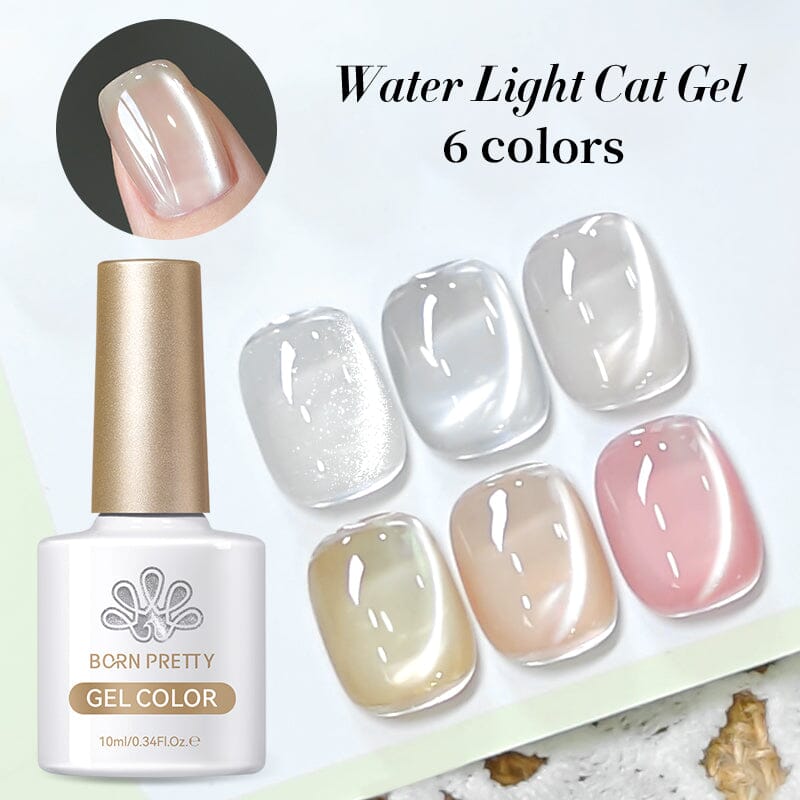 6 Colors Magnetic Cat Eye Gel Polish Set - 10ml First Love Collection for Long-Lasting Nails - Perfect for Manicures, Pedicures & DIY Nail Art at Home