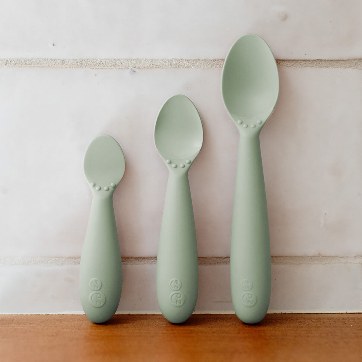 Baby & Toddler Utensil Training Set - Ergonomic Developmental Feeding Tools for Infants, Preschoolers & Special Needs Kids - Perfect for First Self-Feeding, Montessori Learning & Mealtime Independence