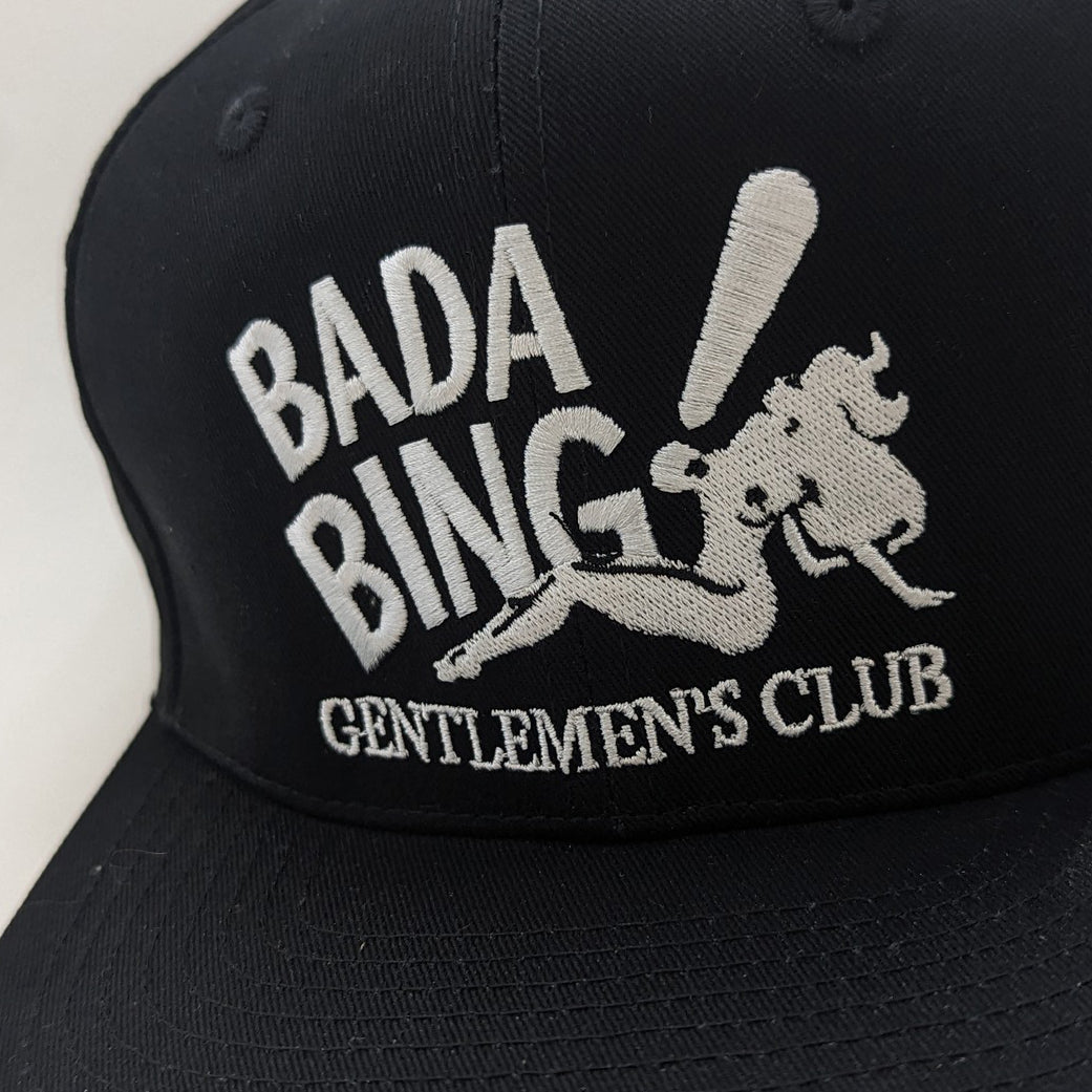 Bada Bing Gentlemen's Club Hat - Stylish & Comfortable Baseball Cap for Men - Perfect for Nightlife, Parties, and Casual Outings