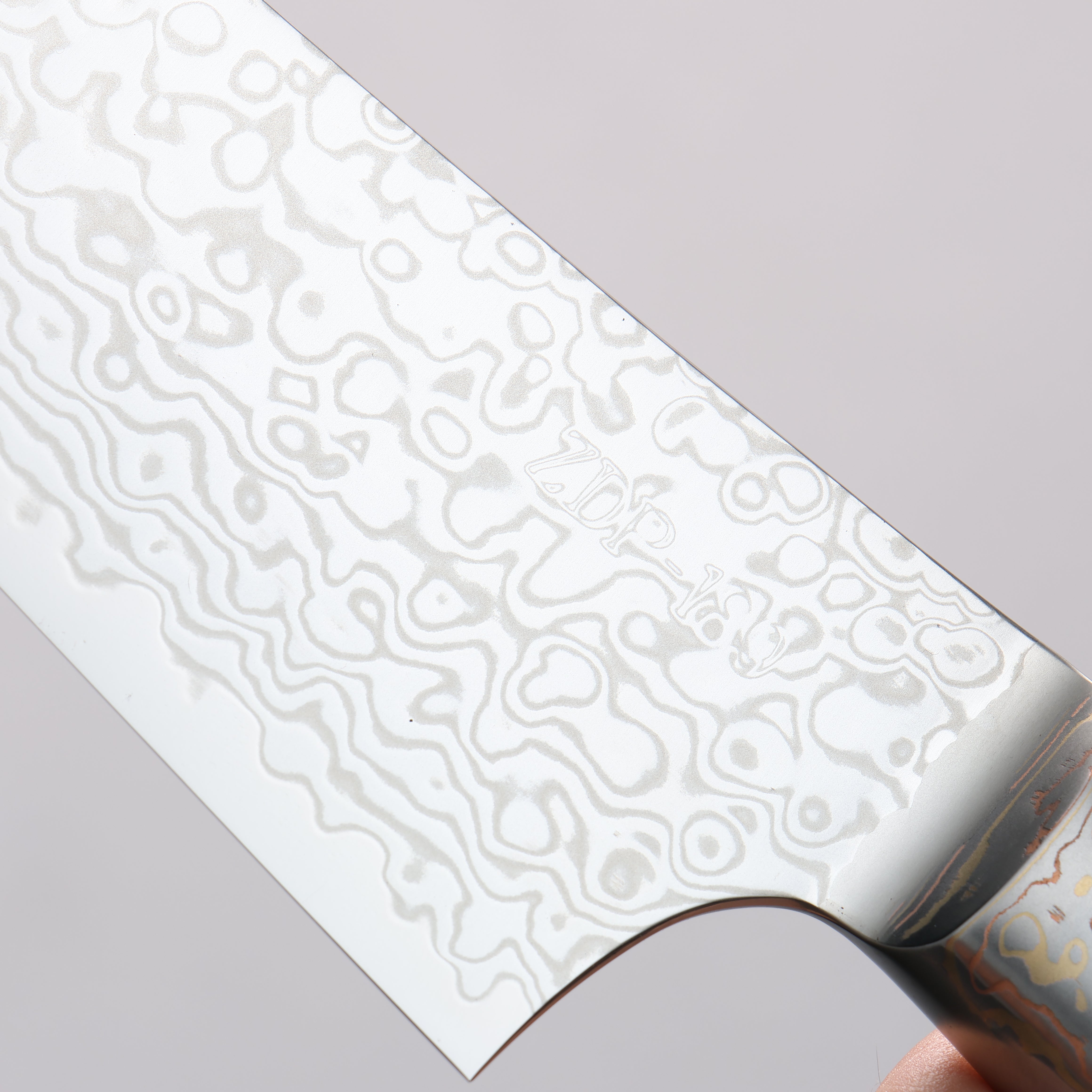 Premium Kajin ZDP-189 Damascus Steel Bunka Knife 165mm with Abalone Inlay Handle - Japanese Kitchen Knife for Professional Chefs & Home Cooking, Perfect for Slicing, Dicing & Precision Vegetable Cutting