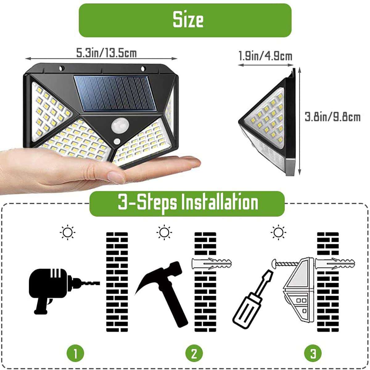 100 Waterproof LED Solar Fairy Lights Outdoor - 8 Lighting Modes, 4 Pack - Perfect for Home, Garden, Patio, Wedding, Party & Holiday Decorations