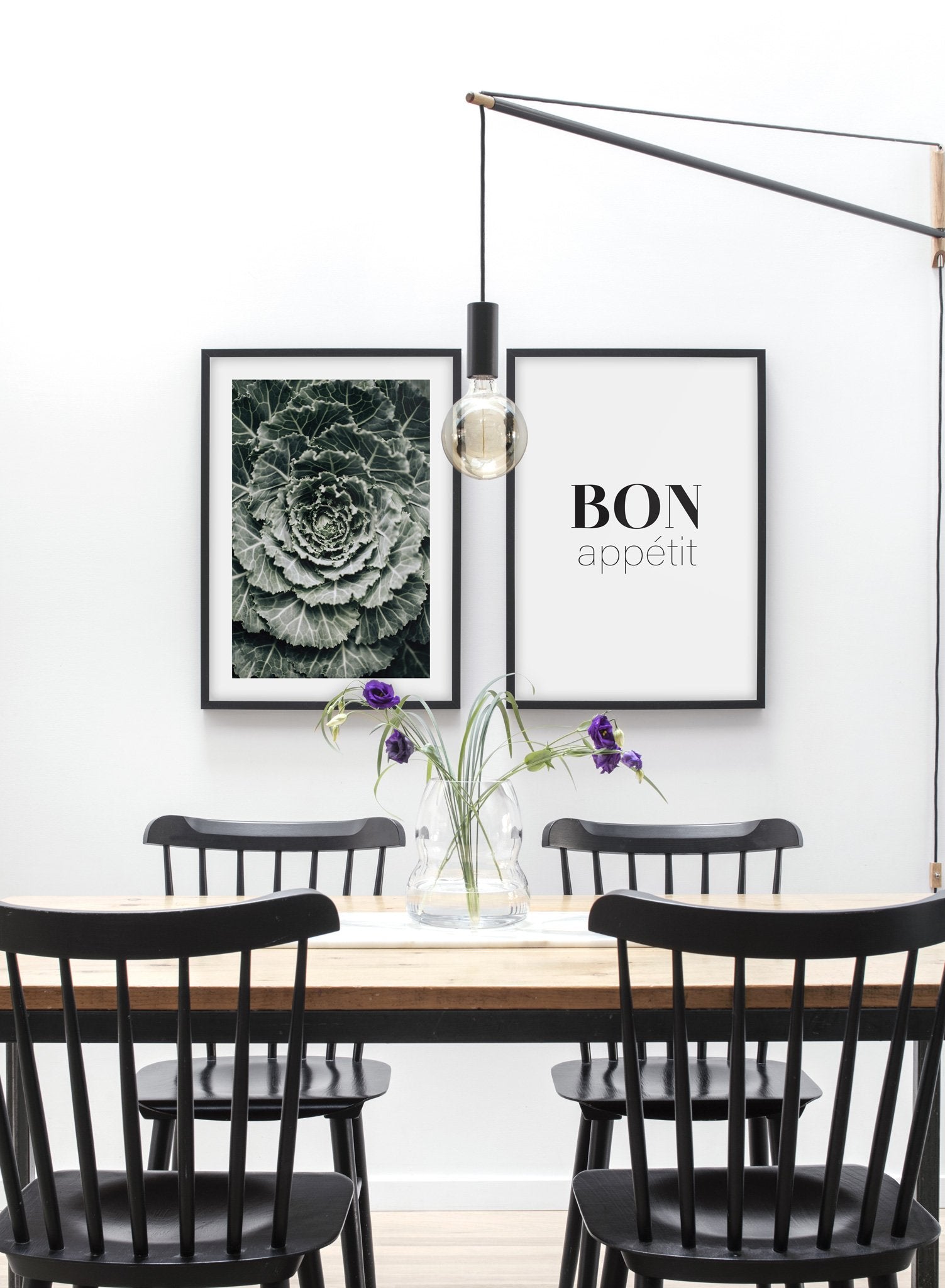 Ornamental Cabbage Poster - Decorative Cabbage Wall Art Print for Home & Office Decor - Perfect for Living Room, Bedroom, Kitchen & Garden Aesthetic