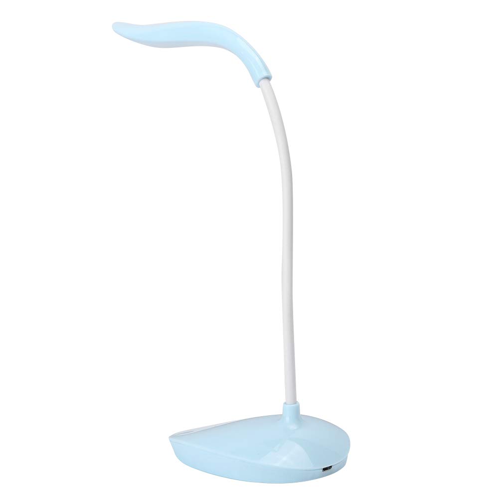 Eboxer-1 USB Rechargeable Touch Desk Lamp - Eye Protection Study Light with Portable Night Light for Students (Mint Green) | Perfect for Dorm Rooms, Home Office & Bedside Reading