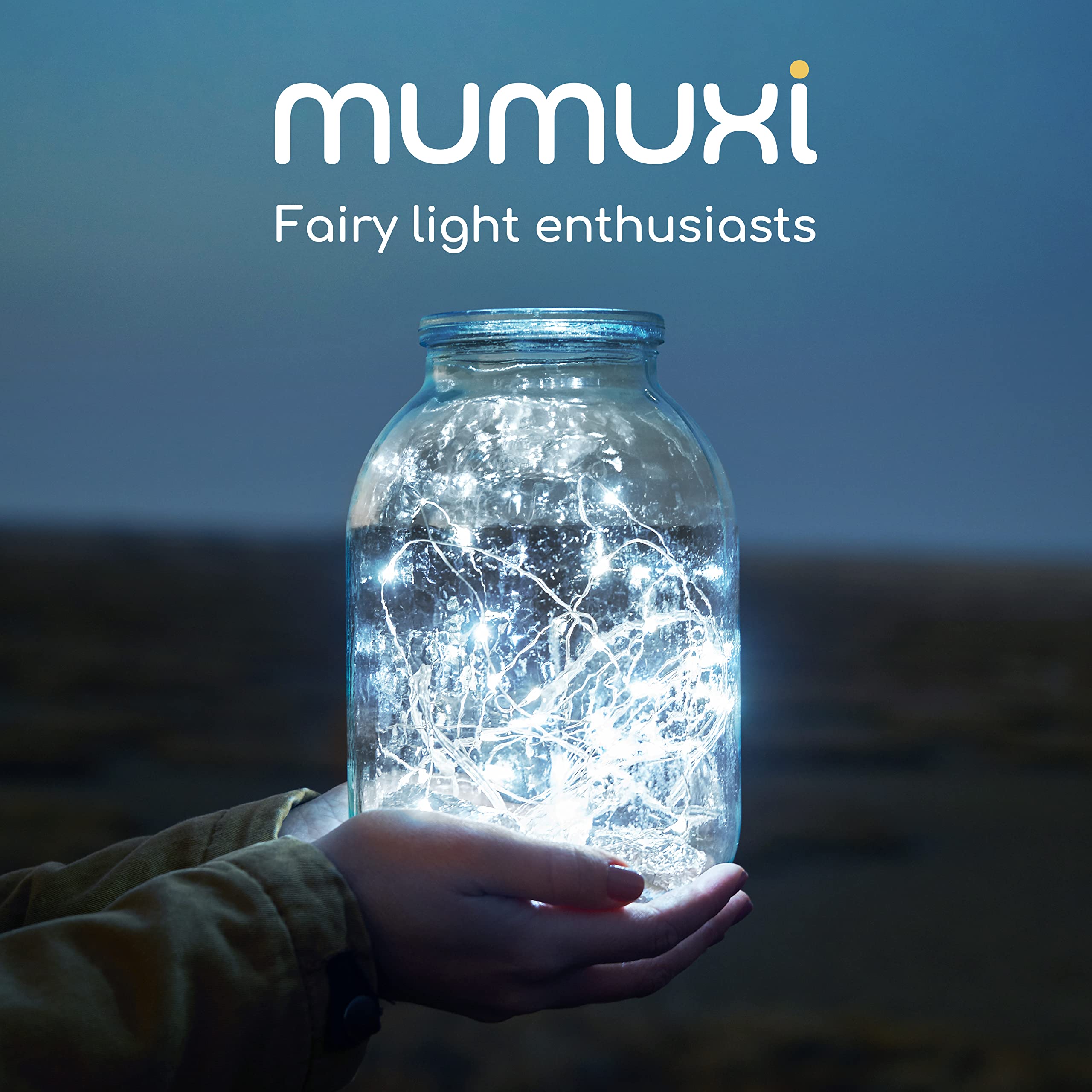 12 Pack 7.2ft Battery Operated Fairy Lights with 20 Mini LEDs - Cool White String Lights for Wedding Centerpieces, Party Decor, Bedroom, Mason Jars & Christmas Tree Decorations - Indoor/Outdoor Use