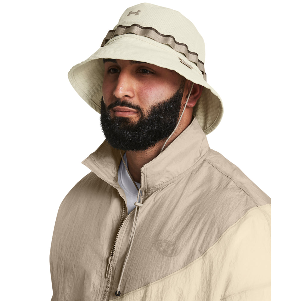 Men's Under Armour Iso-Chill ArmourVent Bucket Hat - UPF 50+ Sun Protection, Moisture-Wicking & Breathable for Running, Hiking, Fishing & Outdoor Activities