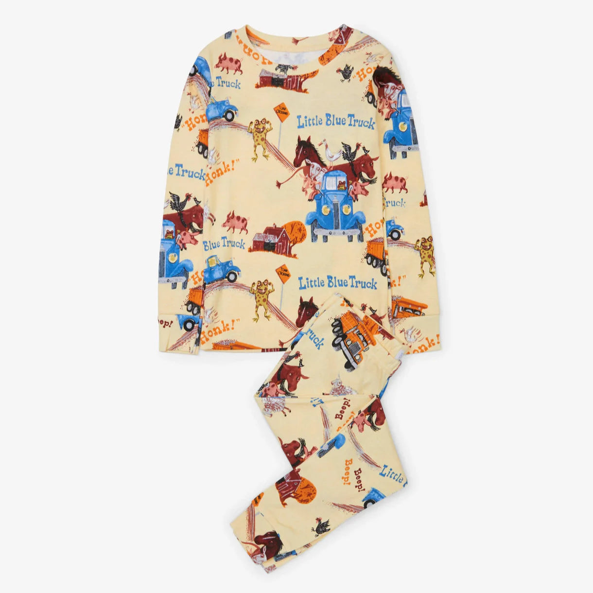 Little Blue Truck Book and Pajama Set - Bedtime Story Books for Kids with Matching PJs | Perfect for Cozy Reading Time and Sweet Dreams