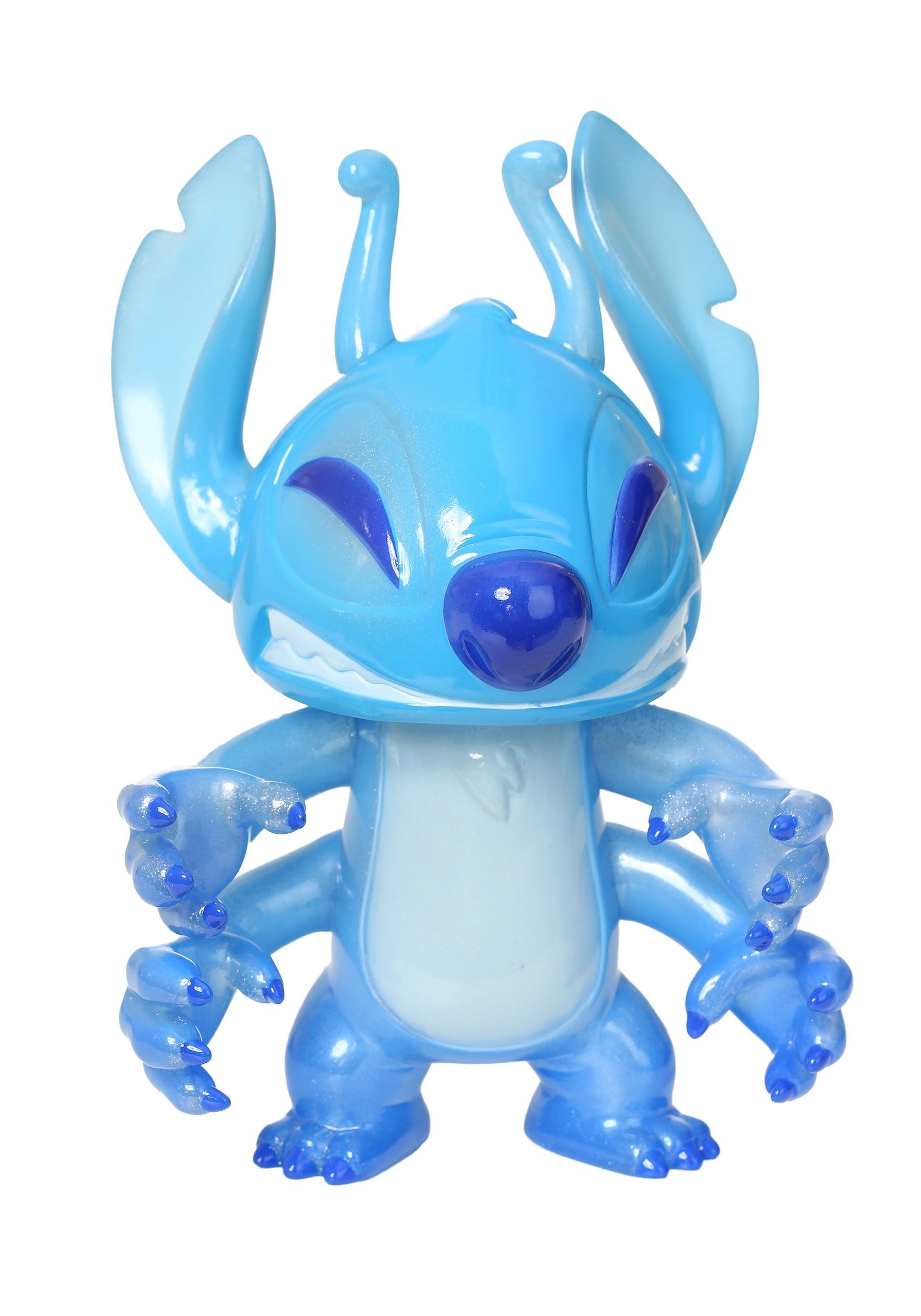 Funko Hikari Disney Stitch Blue Glitter Vinyl Figure - Limited Edition Collectible for Disney Fans, Home Decor & Gift Idea