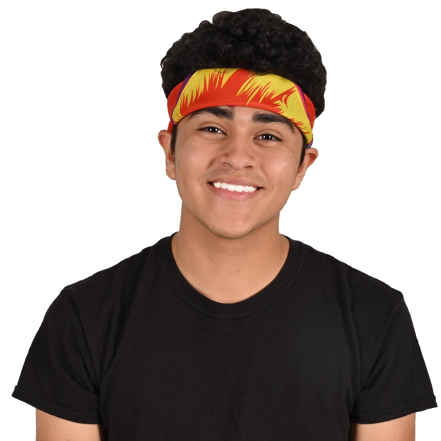 12 Pack Tie Dye Bandanas - Vibrant Colorful Cotton Bandanas for Men, Women & Kids - Perfect for Festivals, Concerts, Costumes & Outdoor Activities
