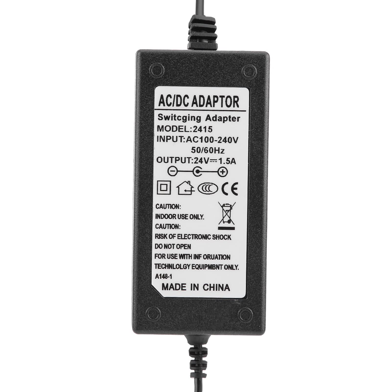 24V 1.5A AC Power Adapter for Electric Scooter Charger - Universal Switching Power Supply for Pulse Chargers, E-Bikes & Mobility Devices - Perfect for Home, Office & Outdoor Charging