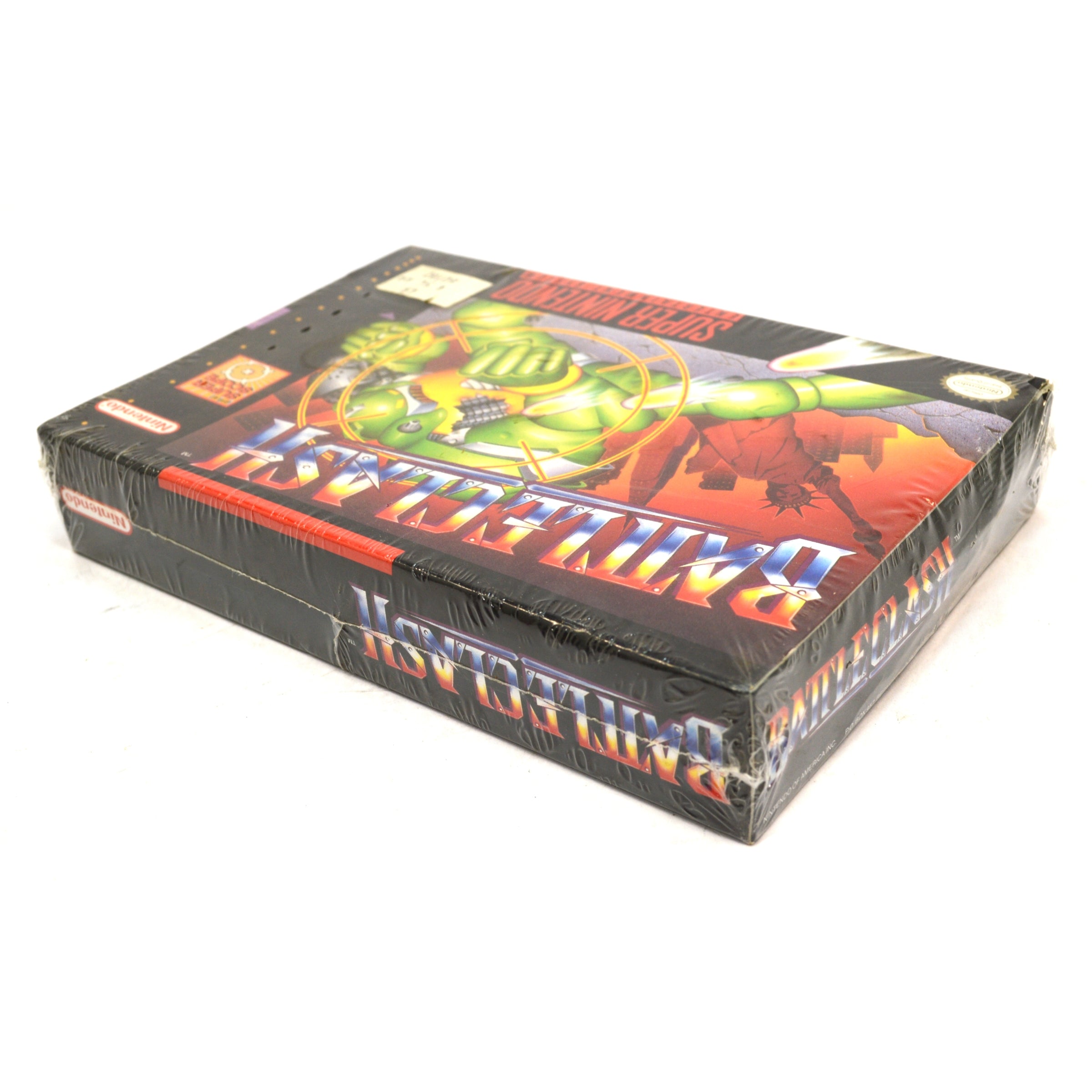 Brand New Factory Sealed SUPER NINTENDO (SNES) BATTLE CLASH Video Game - Retro Gaming Collectible - Perfect for Classic Gaming Enthusiasts & Nostalgic Play Sessions