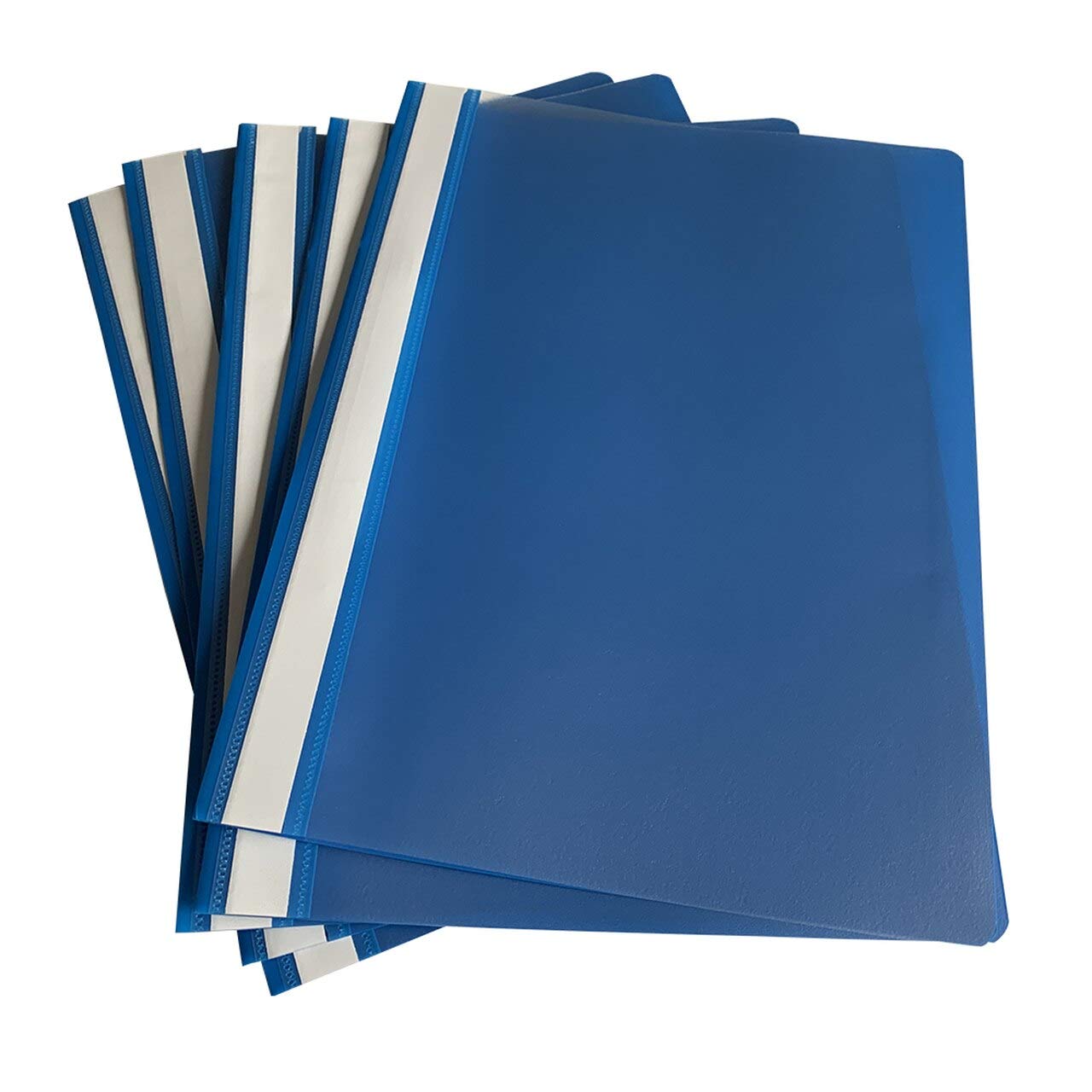 60-Pack Multicolor A4 Project Folders by Janrax - Durable Plastic File Folders for School, Office & Home Organization