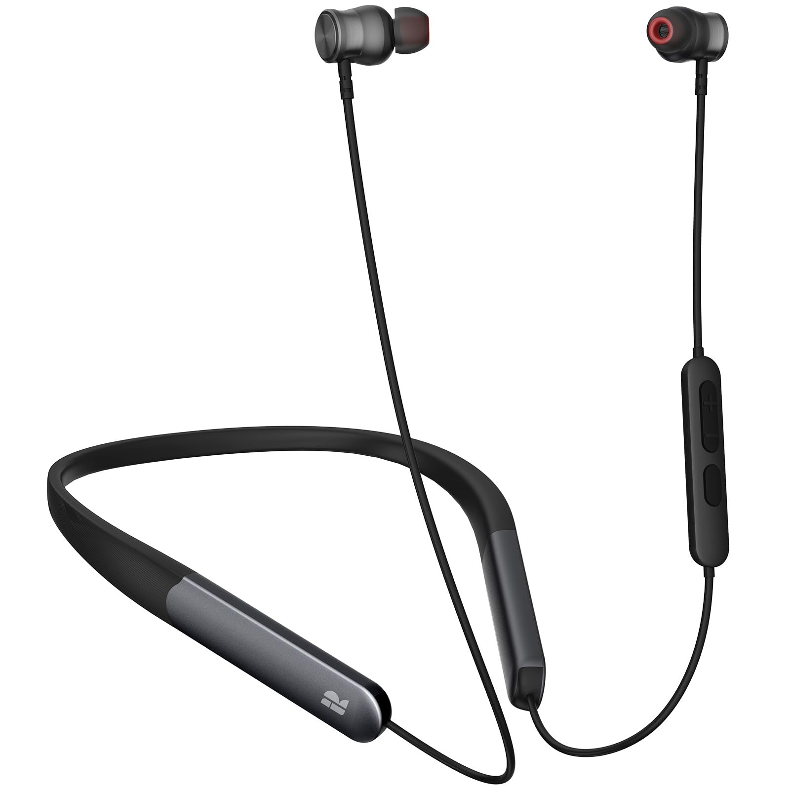 150H Playtime Wireless Bluetooth Earbuds with Mic - IPX7 Sweatproof Magnetic Neckband Headphones with Deep Bass | Perfect for Home, Travel, Outdoor Activities & Business Trips