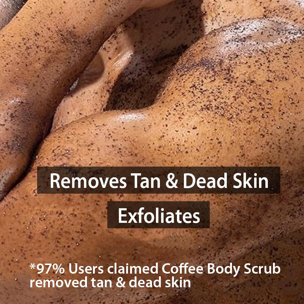 Dr. Coffee Deep Cleansing & Exfoliating Face Scrub with Arabica Coffee, Almond Milk & Argan Oil - Blackhead & Tan Removal for Men & Women (180g) - Perfect for Daily Skincare & Post-Shave Care