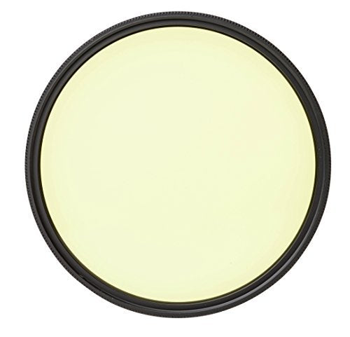 Heliopan 703704 37mm Dark Yellow Camera Lens Filter - Enhance Contrast for Landscape & Black & White Photography | DSLR, Mirrorless Cameras