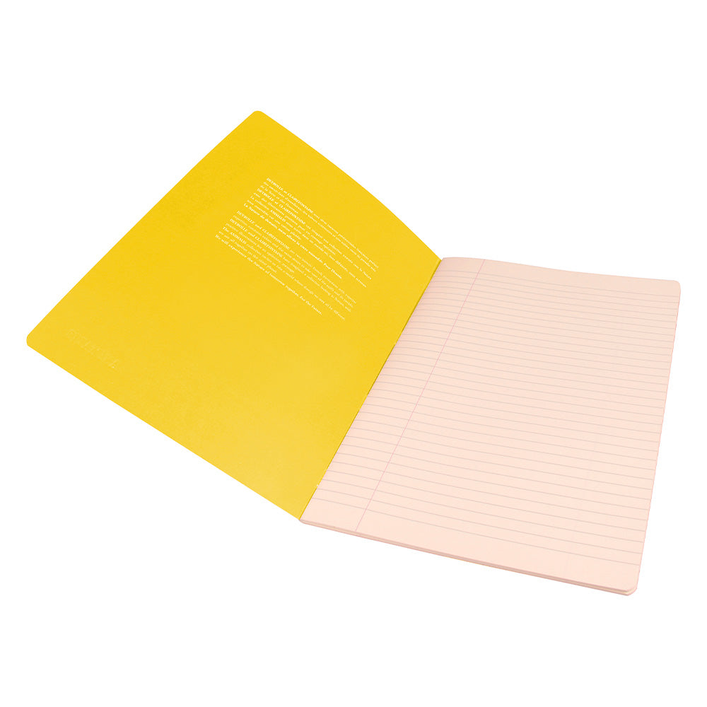 Clairefontaine Animalis A4 Notebook - 48 Sheets Lined with Margin, Premium French Paper for School, Office & Journaling | Perfect for Students, Writers & Professionals