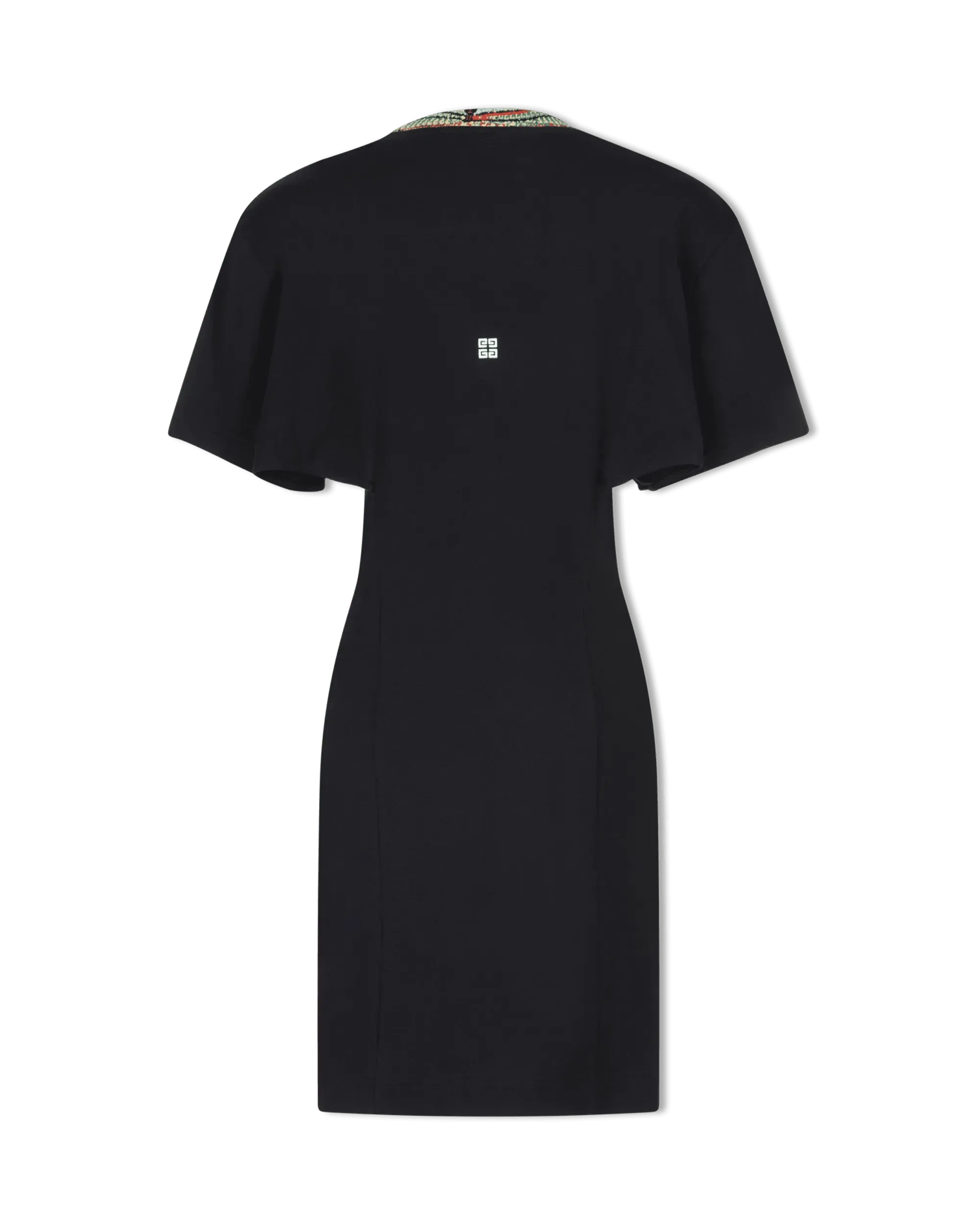 Embroidered Collar T-Shirt Dress for Women - Casual Flowy Summer Dress with Unique Embroidery Details | Perfect for Beach Outings, Brunch Dates & Everyday Wear