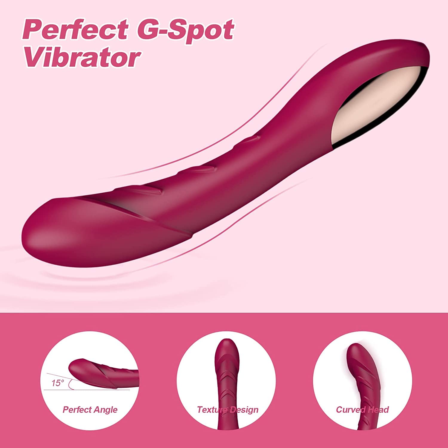 G-Spot Vibrator for Women - Powerful Clitoral & Anal Stimulator - Adult Sex Toy for Solo Play & Couples - Perfect Gift for Her - MELO - Enhance Intimacy & Pleasure in the Bedroom